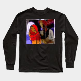 Punjabi Couple Long Sleeve T-Shirt